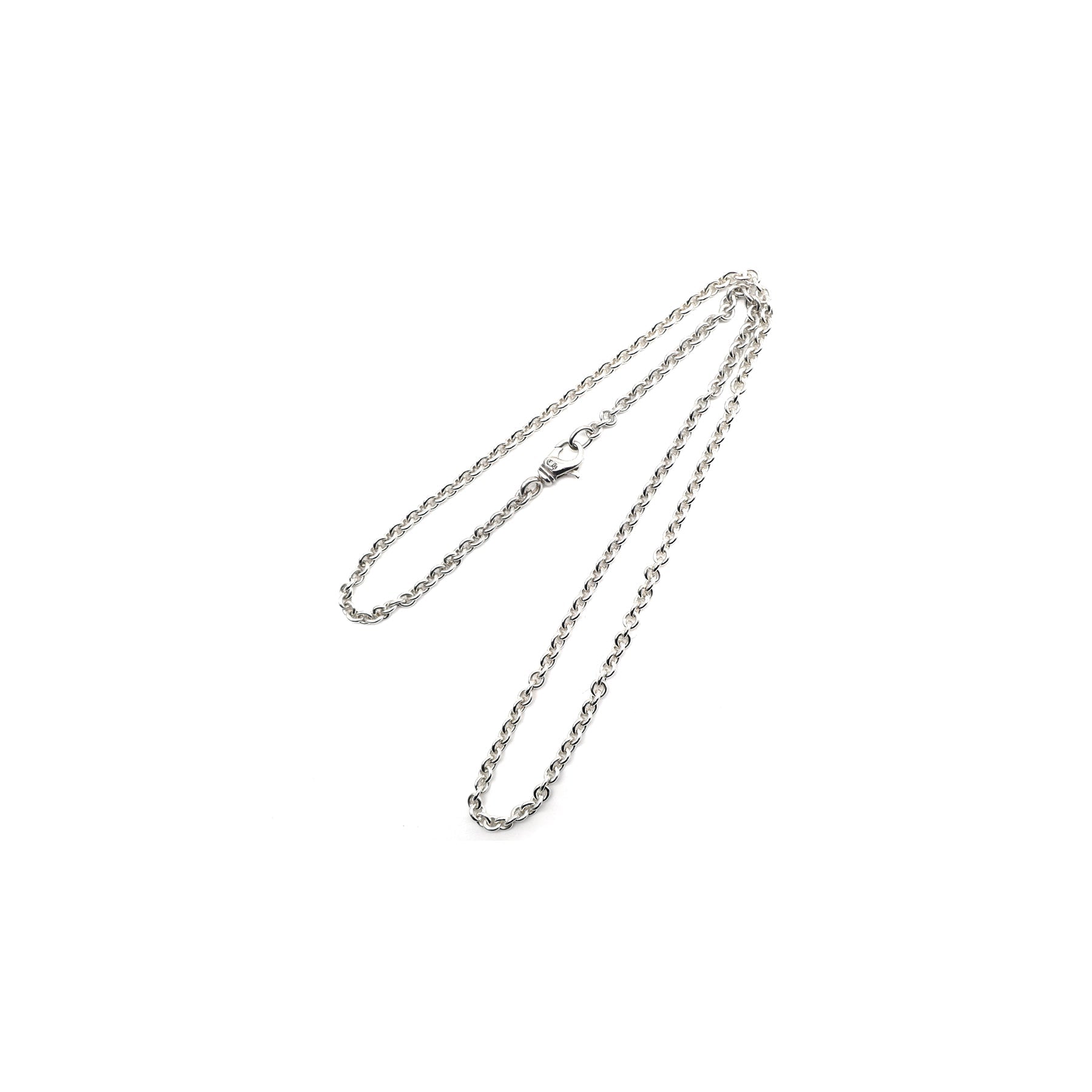 Chrome Hearts Silver Ne Chain Lobster Clasp Necklace – SHENGLI