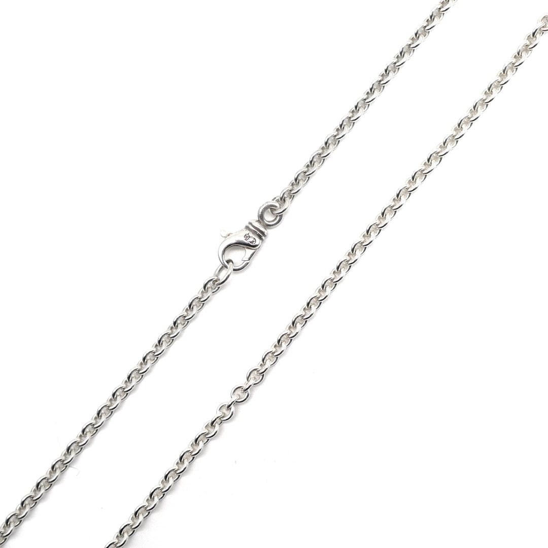 Chrome Hearts Silver Ne Chain Lobster Clasp Necklace - SHENGLI ROAD MARKET