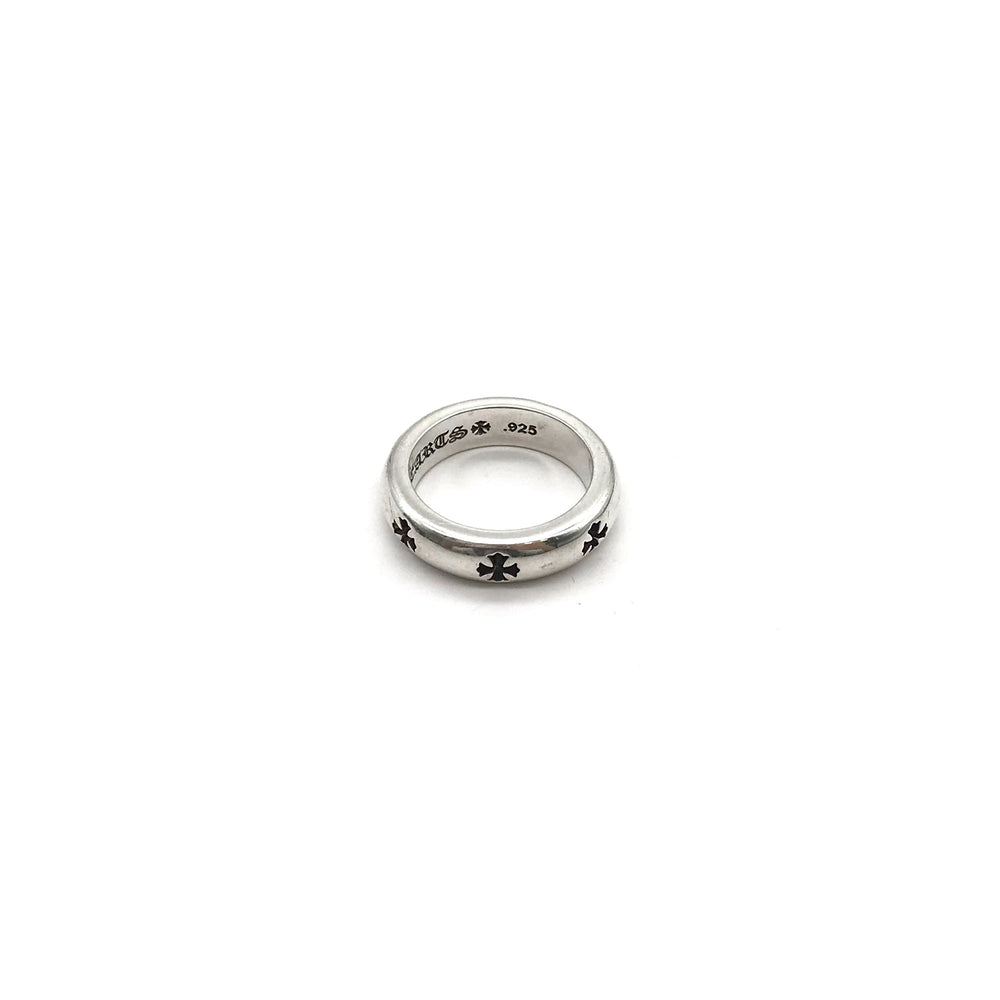 Chrome Hearts Silver Negative Cross Ring - SHENGLI ROAD MARKET