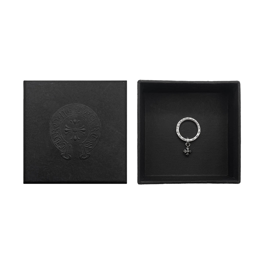 Chrome Hearts Silver NTFL Cross Ring - SHENGLI ROAD MARKET