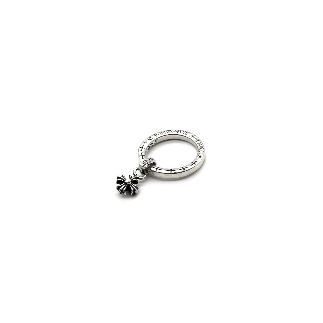 Chrome Hearts Silver NTFL Cross Ring - SHENGLI ROAD MARKET