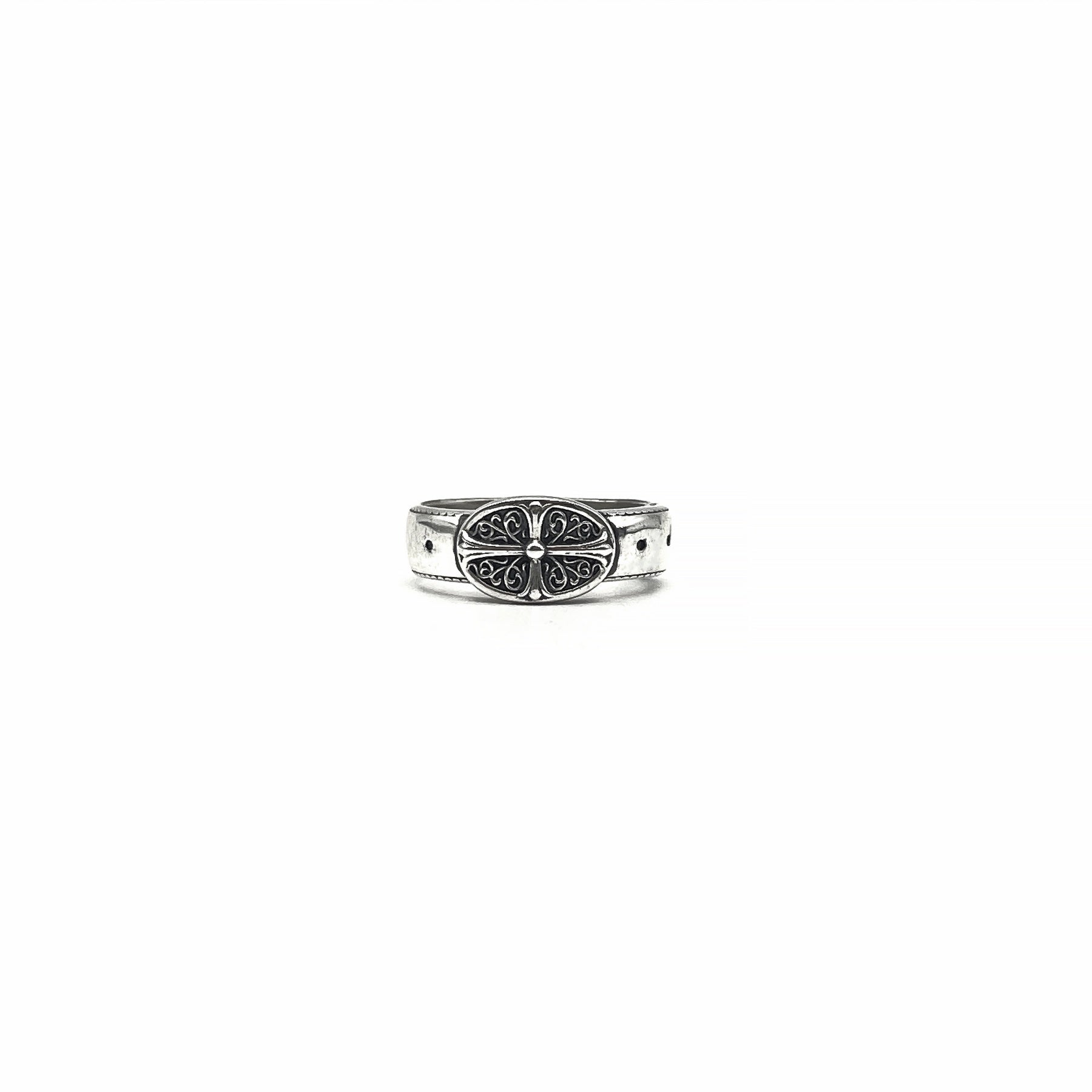 Chrome Hearts 925 Silver Oval Keeper Ring - SRM – SHENGLI ROAD MARKET