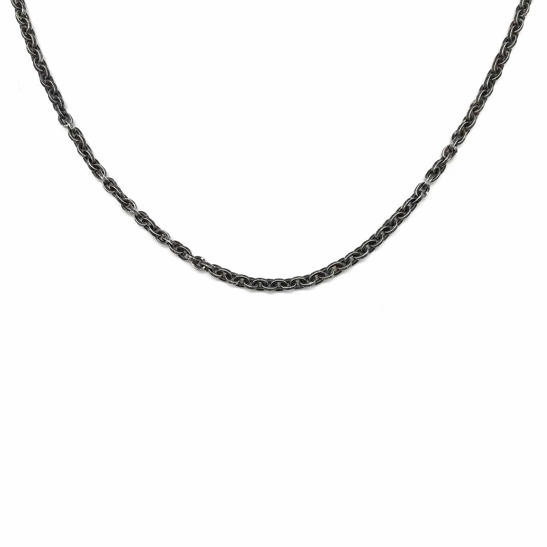 Chrome Hearts Silver Paperchain Necklace - SHENGLI ROAD MARKET