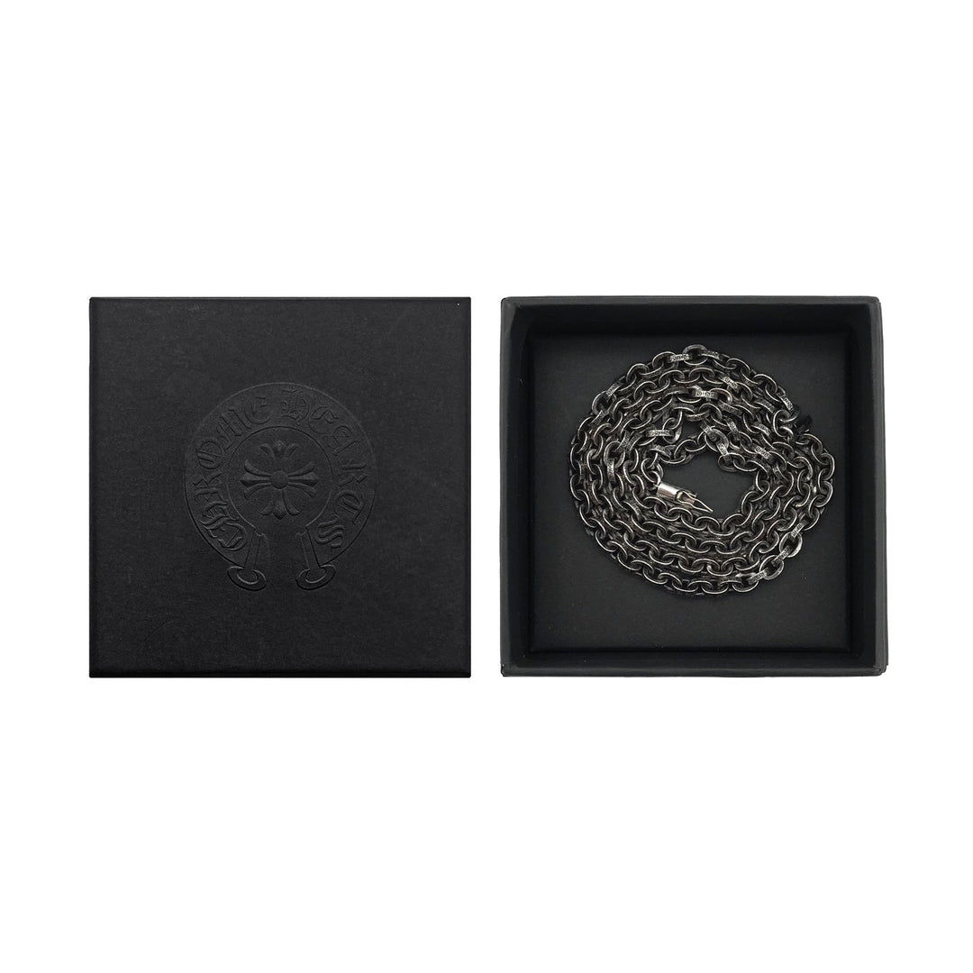 Chrome Hearts Silver Paperchain Necklace - SHENGLI ROAD MARKET