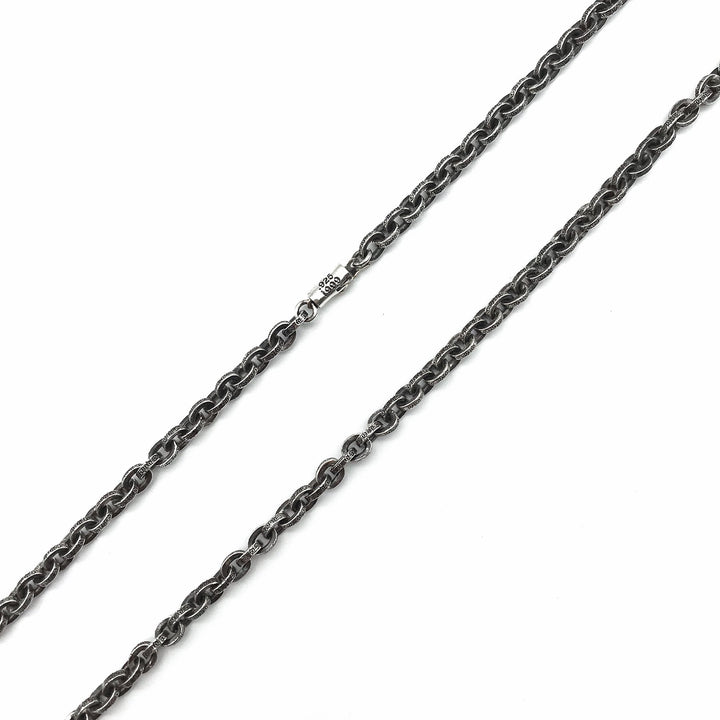 Chrome Hearts Silver Paperchain Necklace - SHENGLI ROAD MARKET