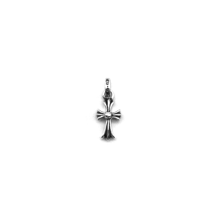 Chrome Hearts Silver Pink Saph Babyfat Cross Charm Pendant - SHENGLI ROAD MARKET