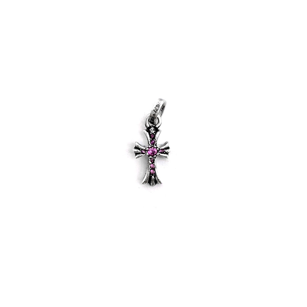 アクセサリー Chrome Hearts Baby Fat Cross Charm Authentic [Chrome Hearts] CH CROSS BABY FAT CHARM, Pave Diamonds