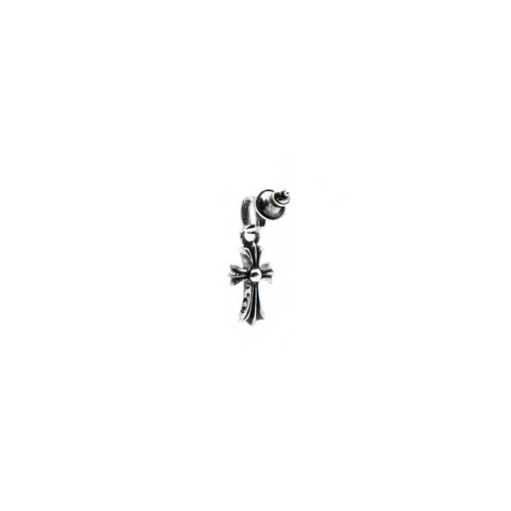Chrome Hearts Silver Pink Saph Babyfat Earring Drop - SHENGLI ROAD MARKET