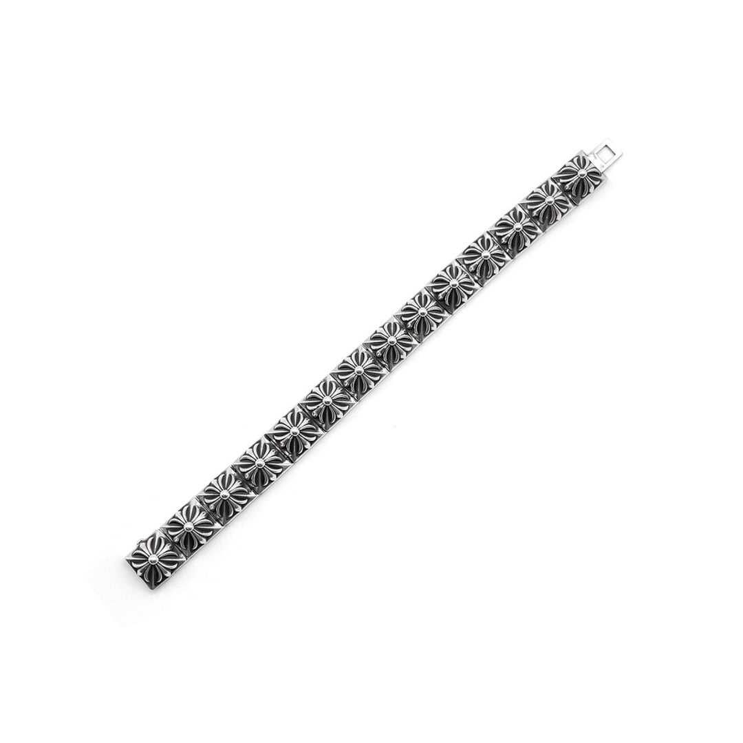Chrome Hearts Silver Pyramid Plus Bracelet - SHENGLI ROAD MARKET