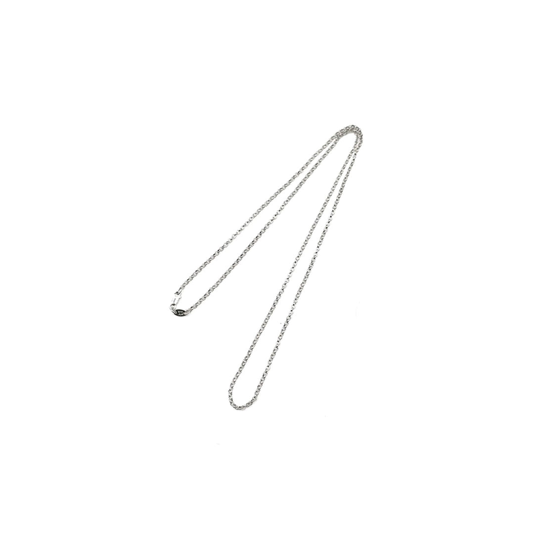 Chrome Hearts Silver Roll Chain Necklace - SHENGLI ROAD MARKET