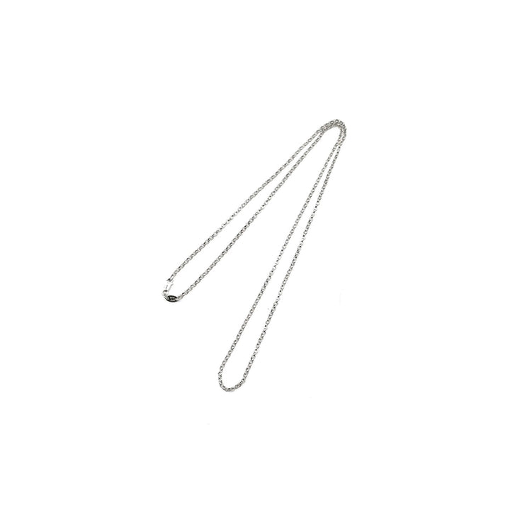 Chrome Hearts Silver Roll Chain Necklace - SHENGLI ROAD MARKET