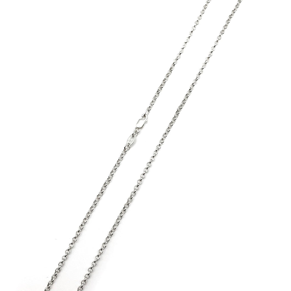 Chrome Hearts Silver Roll Chain Necklace - SHENGLI ROAD MARKET