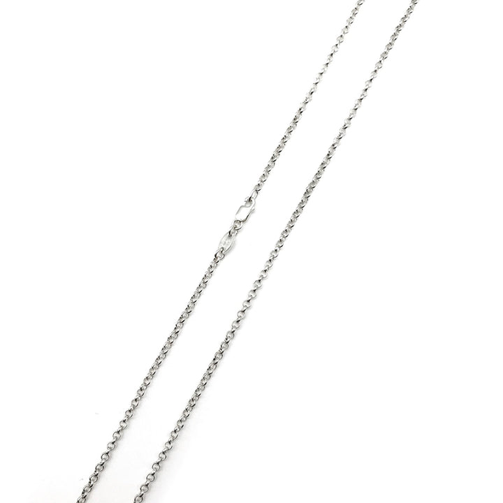 Chrome Hearts Silver Roll Chain Necklace - SHENGLI ROAD MARKET