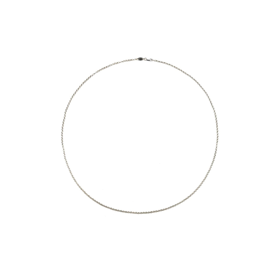 Chrome Hearts Silver Roll Chain Necklace - SHENGLI ROAD MARKET