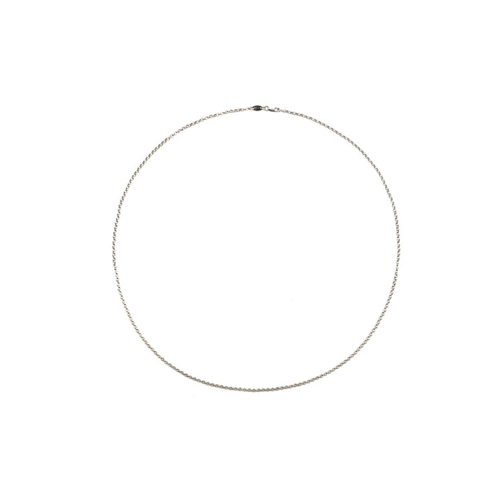 Chrome Hearts Silver Roll Chain Necklace - SHENGLI ROAD MARKET