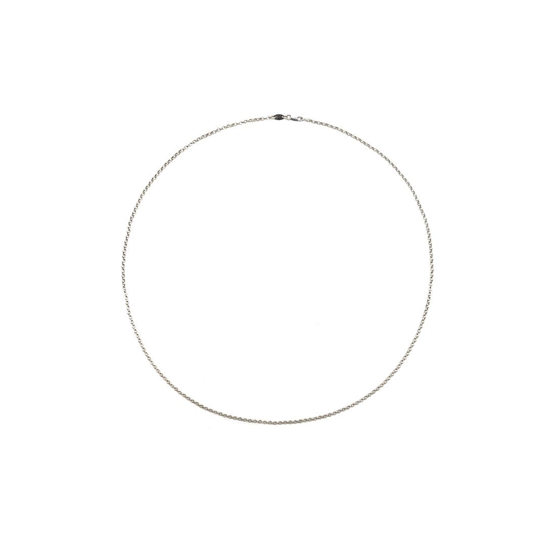 Chrome Hearts Silver Roll Chain Necklace - SHENGLI ROAD MARKET