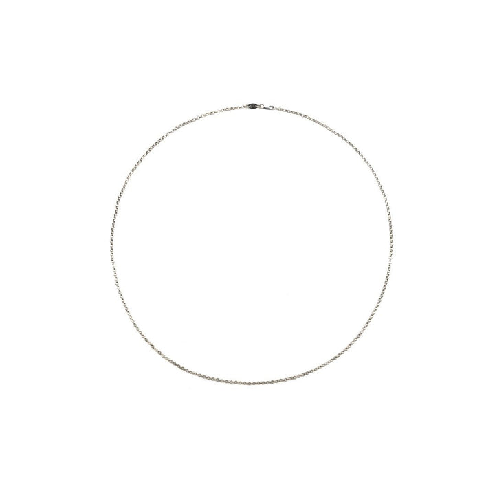 Chrome Hearts Silver Roll Chain Necklace - SHENGLI ROAD MARKET