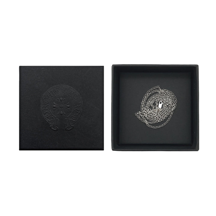 Chrome Hearts Silver Roll Chain Necklace - SHENGLI ROAD MARKET