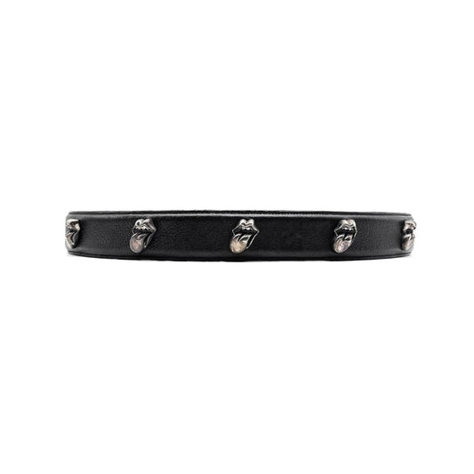 Chrome Hearts Silver Rolling Stone Belt with Horseshoe Buckle - SHENGLI ROAD MARKET