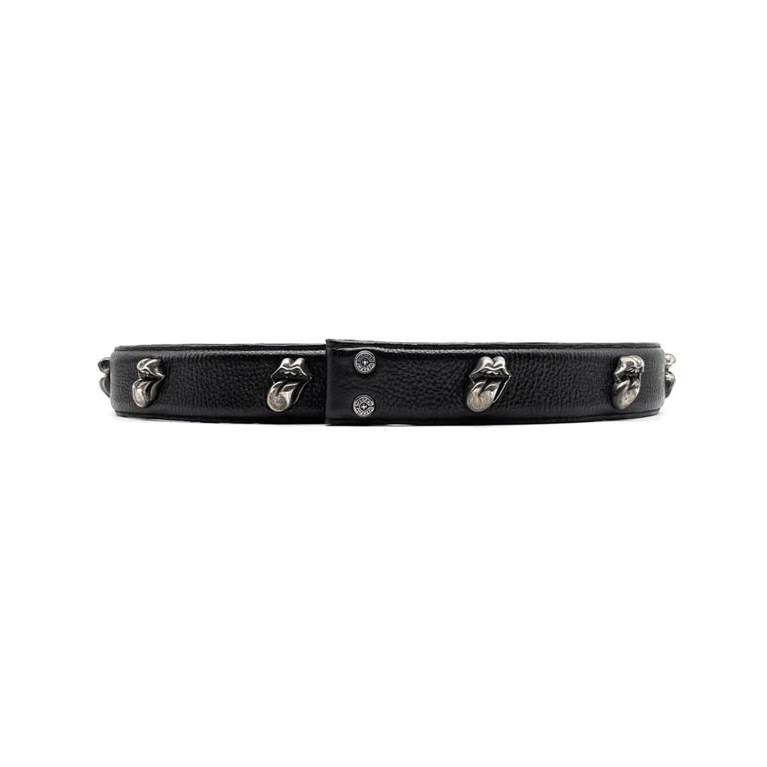 Chrome Hearts Silver Rolling Stone Belt with Horseshoe Buckle - SHENGLI ROAD MARKET