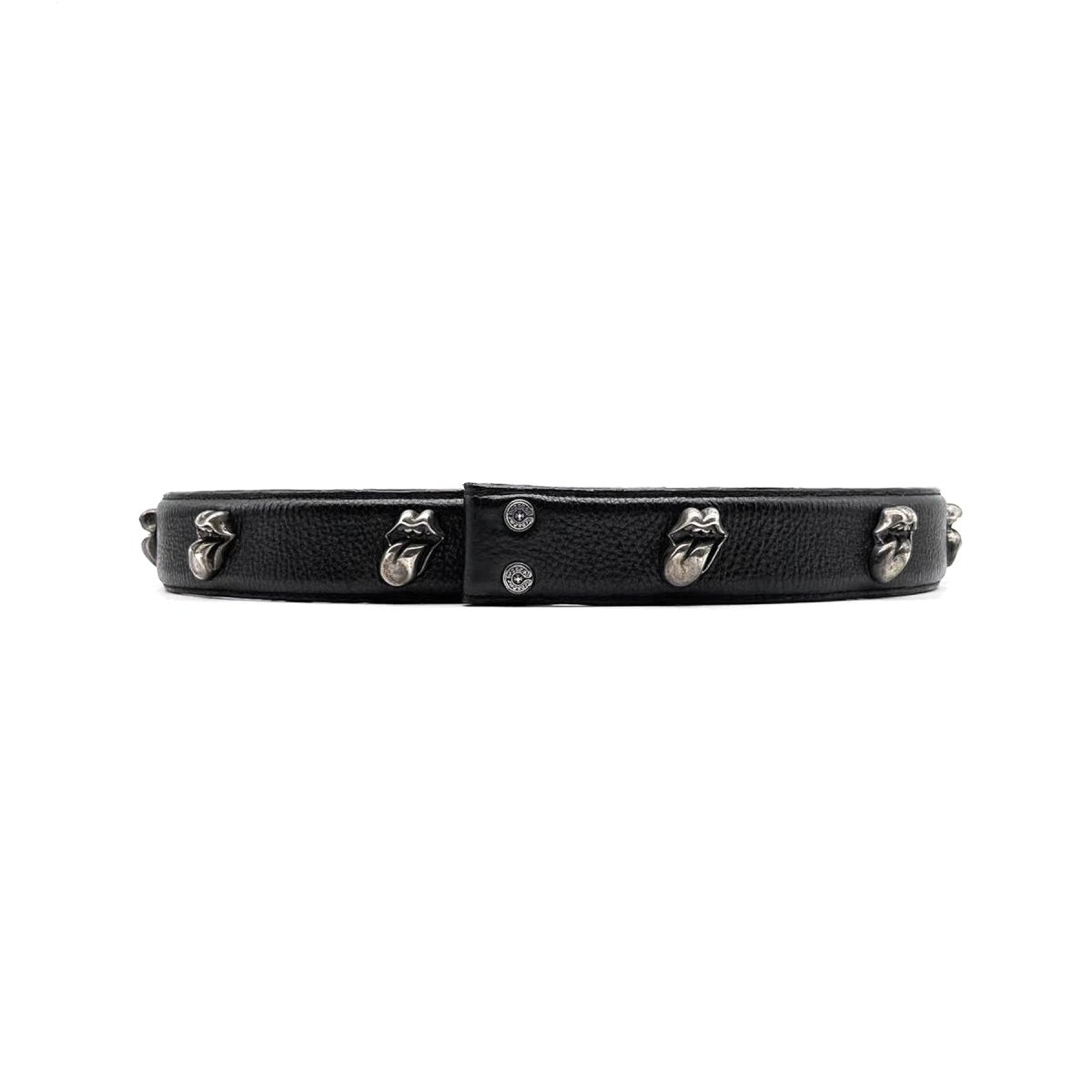 Chrome Hearts Silver Rolling Stone Belt with Horseshoe Buckle - SHENGLI ROAD MARKET