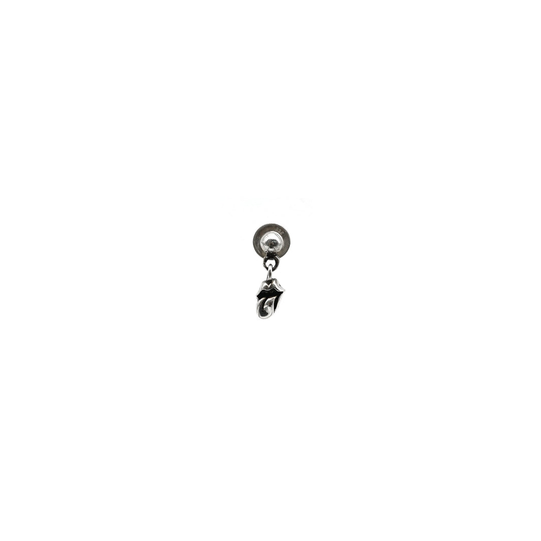 Chrome Hearts Silver Rolling Stone Earring Drop - SHENGLI ROAD MARKET