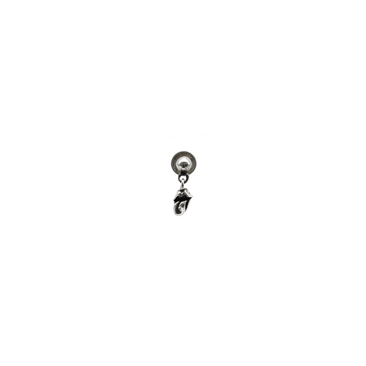 Chrome Hearts Silver Rolling Stone Earring Drop - SHENGLI ROAD MARKET