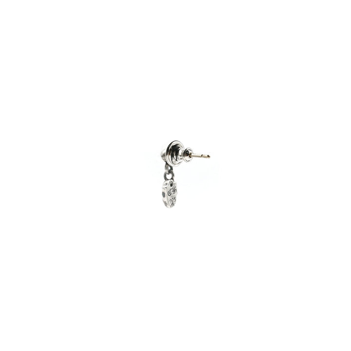 Chrome Hearts Silver Rolling Stone Earring Drop - SHENGLI ROAD MARKET