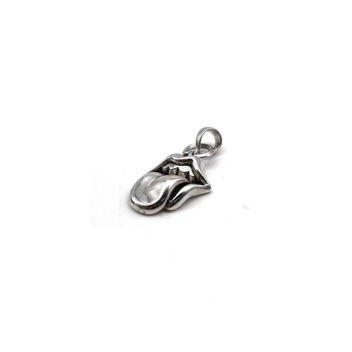 Chrome Hearts Silver Rolling Stones Tongue Pendant - SHENGLI ROAD MARKET