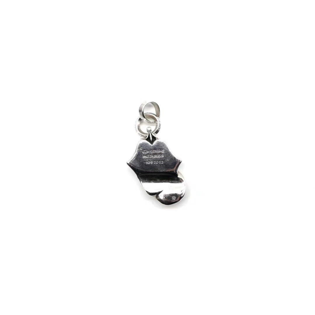 Chrome Hearts Silver Rolling Stones Tongue Pendant - SHENGLI ROAD MARKET