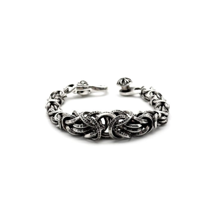 Chrome Hearts Silver RopeLink Lobster Clasp Bracelet - SHENGLI ROAD MARKET