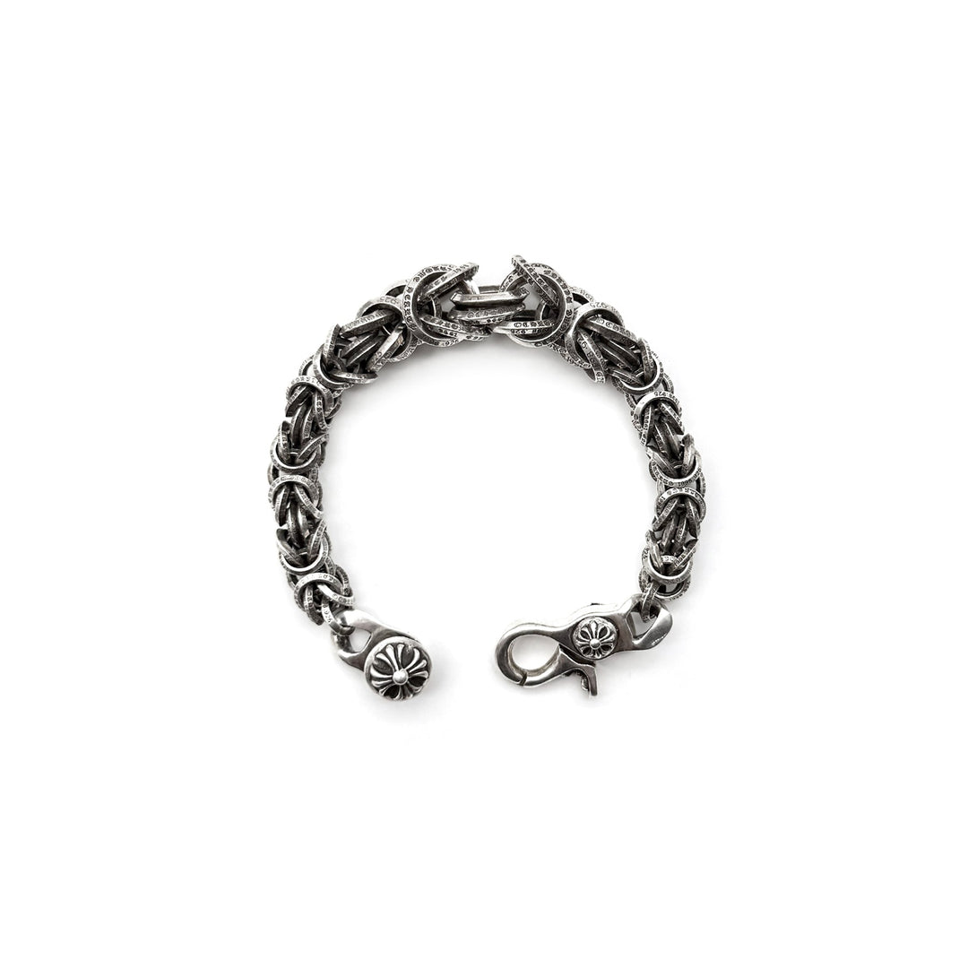 Chrome Hearts Silver RopeLink Lobster Clasp Bracelet - SHENGLI ROAD MARKET