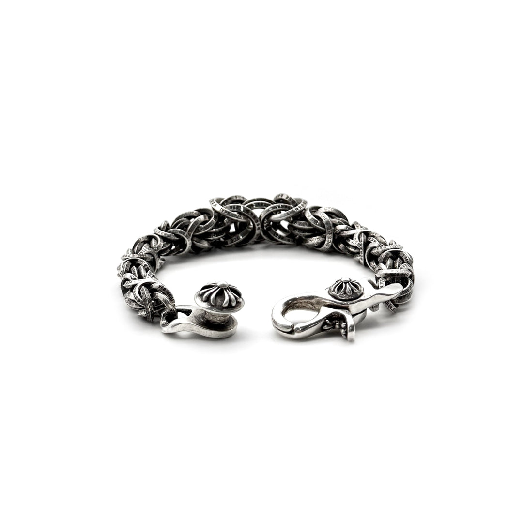 Chrome Hearts Silver RopeLink Lobster Clasp Bracelet - SHENGLI ROAD MARKET
