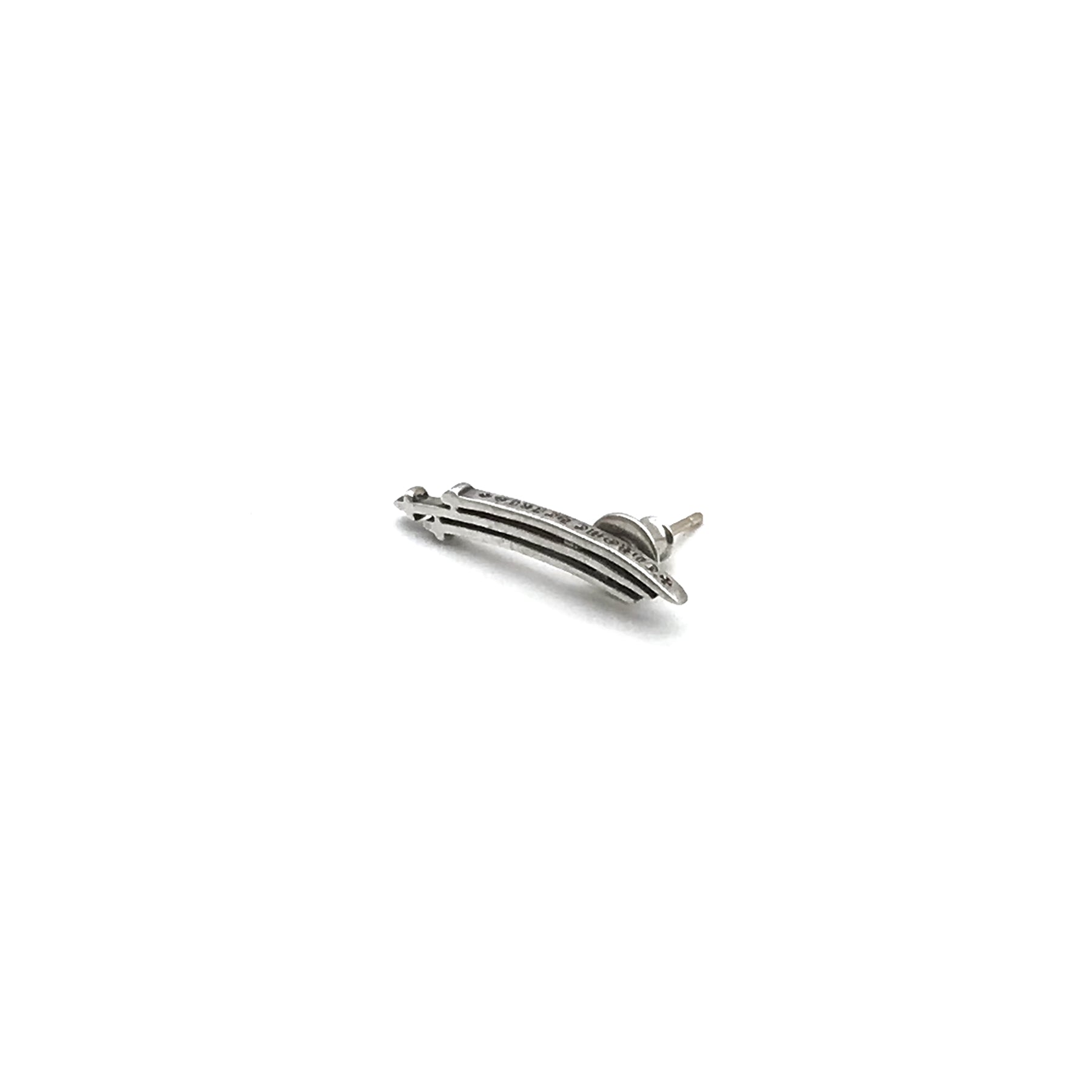 Chrome Hearts 925 シルバー RS トリプル クロス イヤリング - SRM