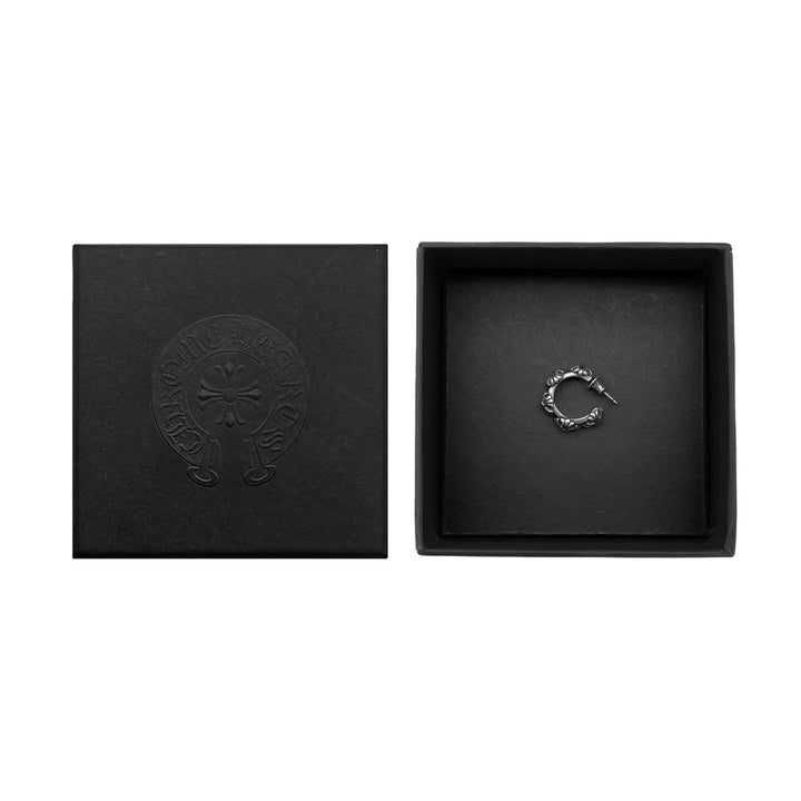Chrome Hearts Silver SBT Cross Earring Hoop - SHENGLI ROAD MARKET