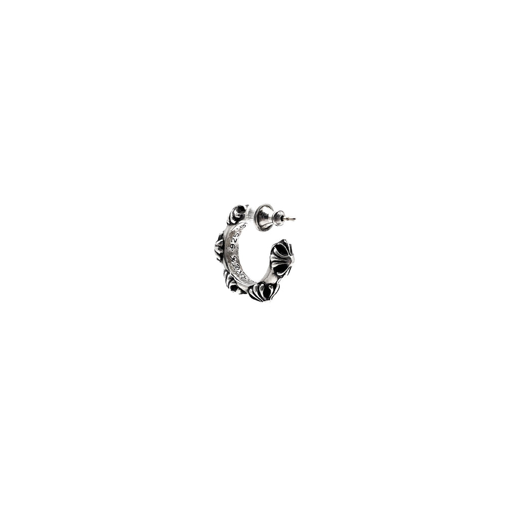 Chrome Hearts Silver SBT Cross Earring Hoop - SHENGLI ROAD MARKET