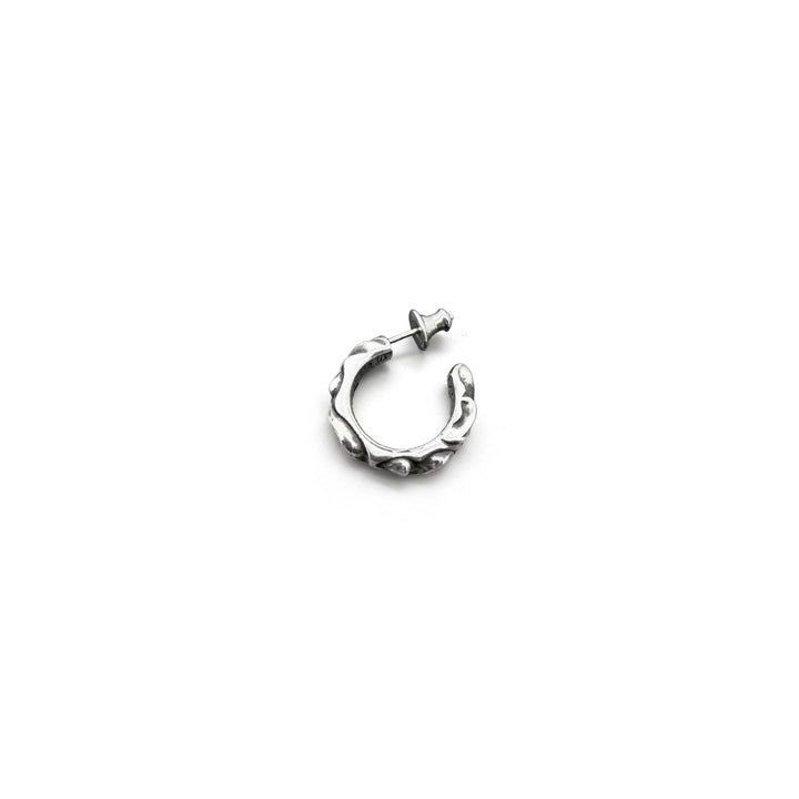 Chrome Hearts Silver SBT Scroll Earring Hoop - SHENGLI ROAD MARKET