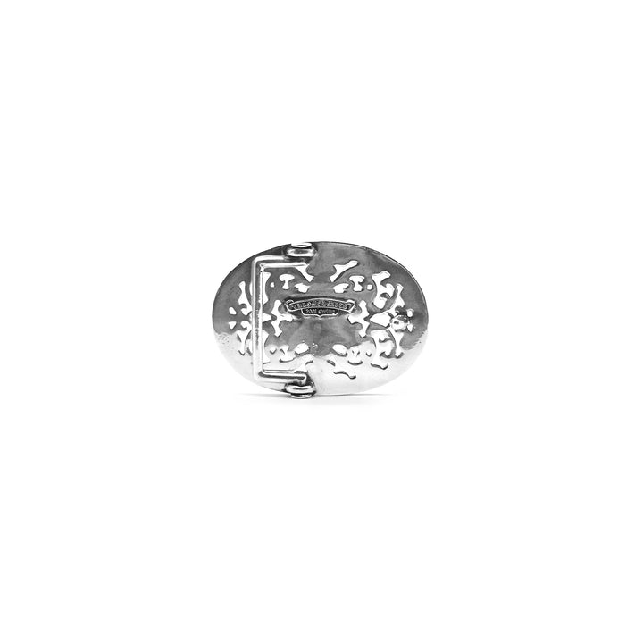 Chrome Hearts Silver Small Oval Star Belt Buckle - SHENGLI ROAD MARKET