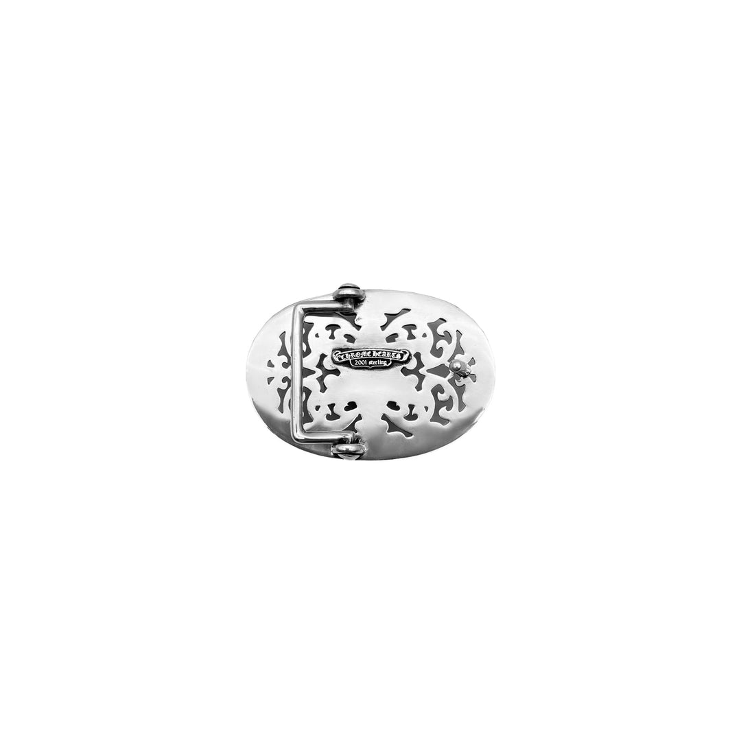 Chrome Hearts Silver Small Oval Star Belt Buckle - SHENGLI ROAD MARKET