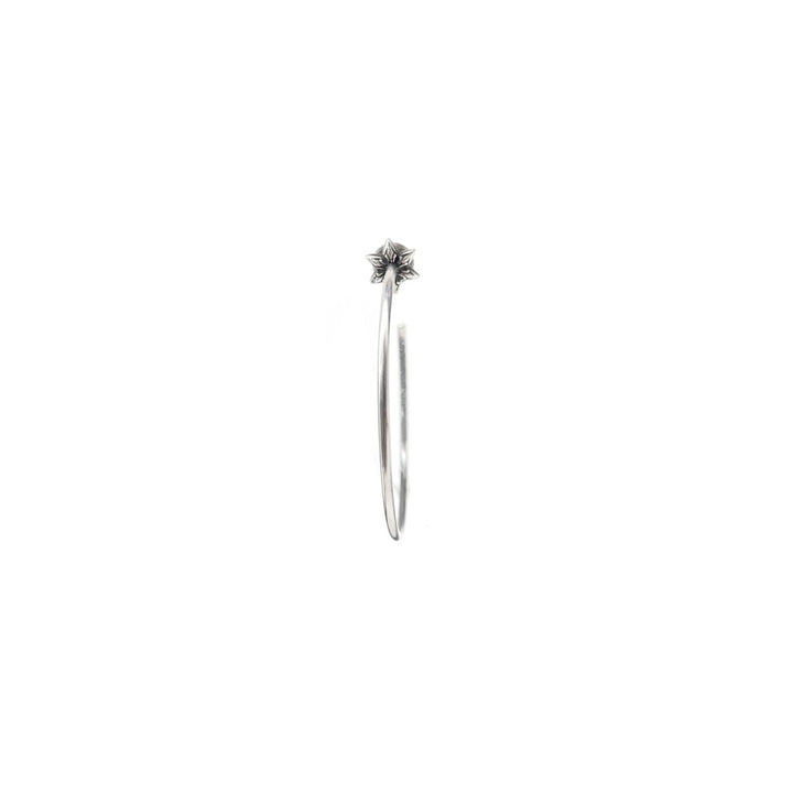 Chrome Hearts Silver Star Earring Hoop - SHENGLI ROAD MARKET