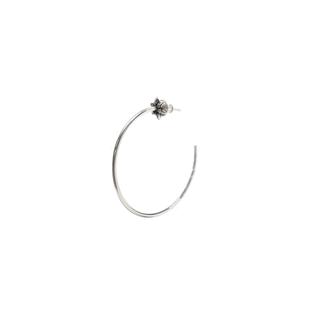 Chrome Hearts Silver Star Earring Hoop - SHENGLI ROAD MARKET