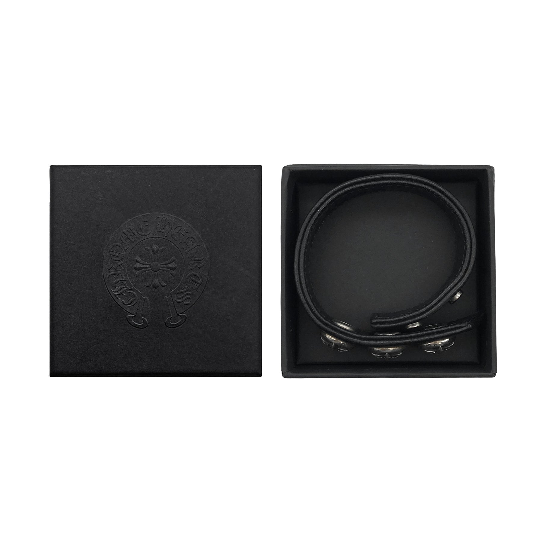 Chrome Hearts Silver Star Leather Bracelet - SRM – SHENGLI ROAD MARKET