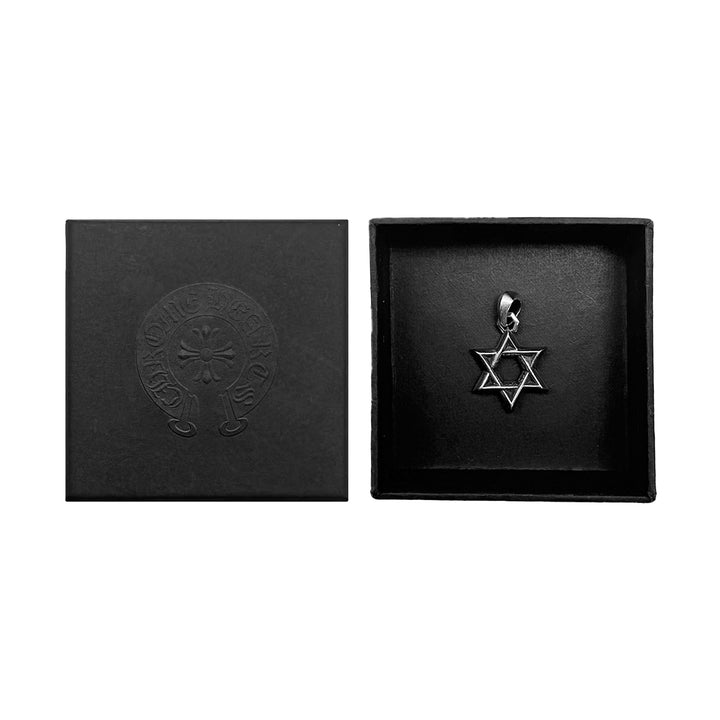 Chrome Hearts Silver Star of David Medium Pendant - SHENGLI ROAD MARKET