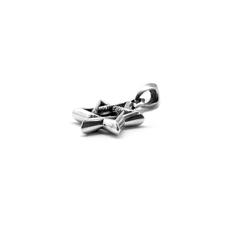 Chrome Hearts Silver Star of David Pendant - SHENGLI ROAD MARKET