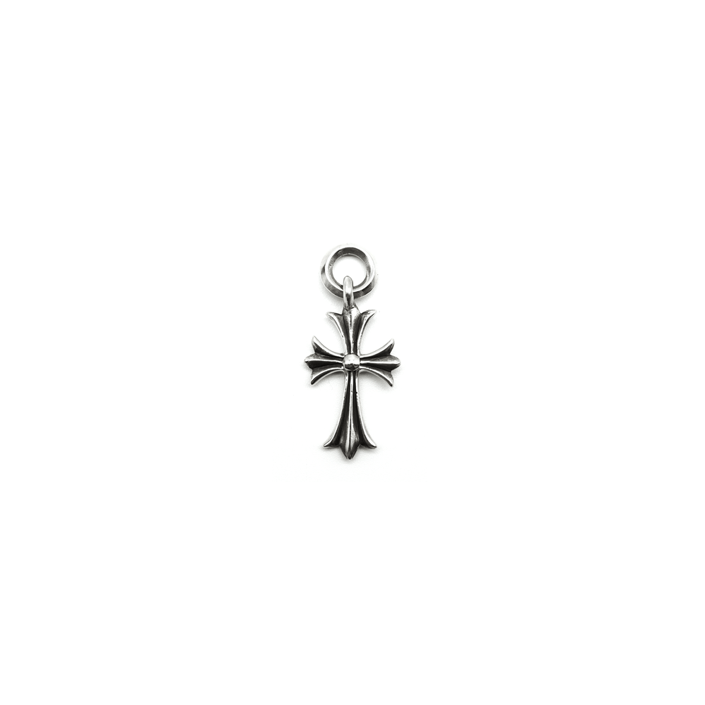 Chrome Hearts Silver Tiny Cross Pendant - SHENGLI ROAD MARKET