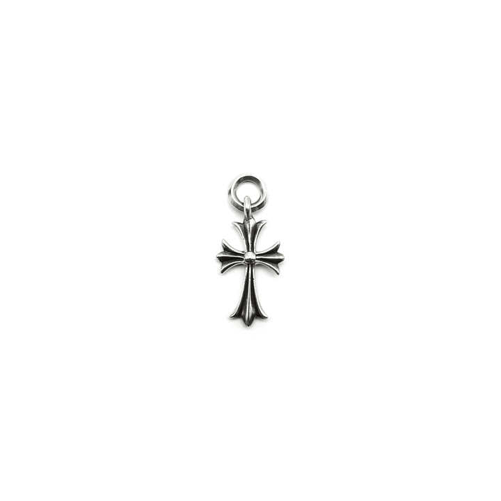 Chrome Hearts Silver Tiny Cross Pendant - SHENGLI ROAD MARKET