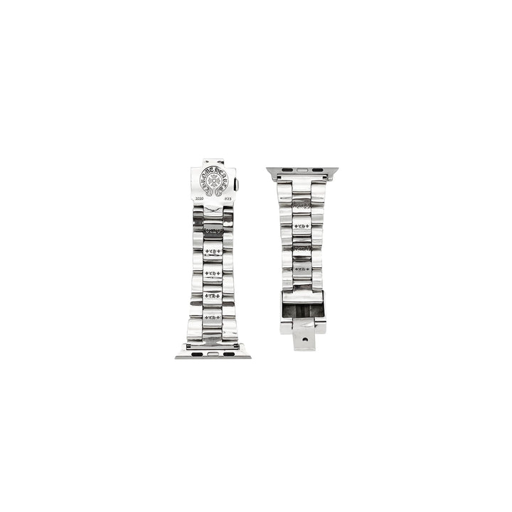 Chrome Hearts Silver Tiny Plus Cross iWatch Strap - SHENGLI ROAD MARKET