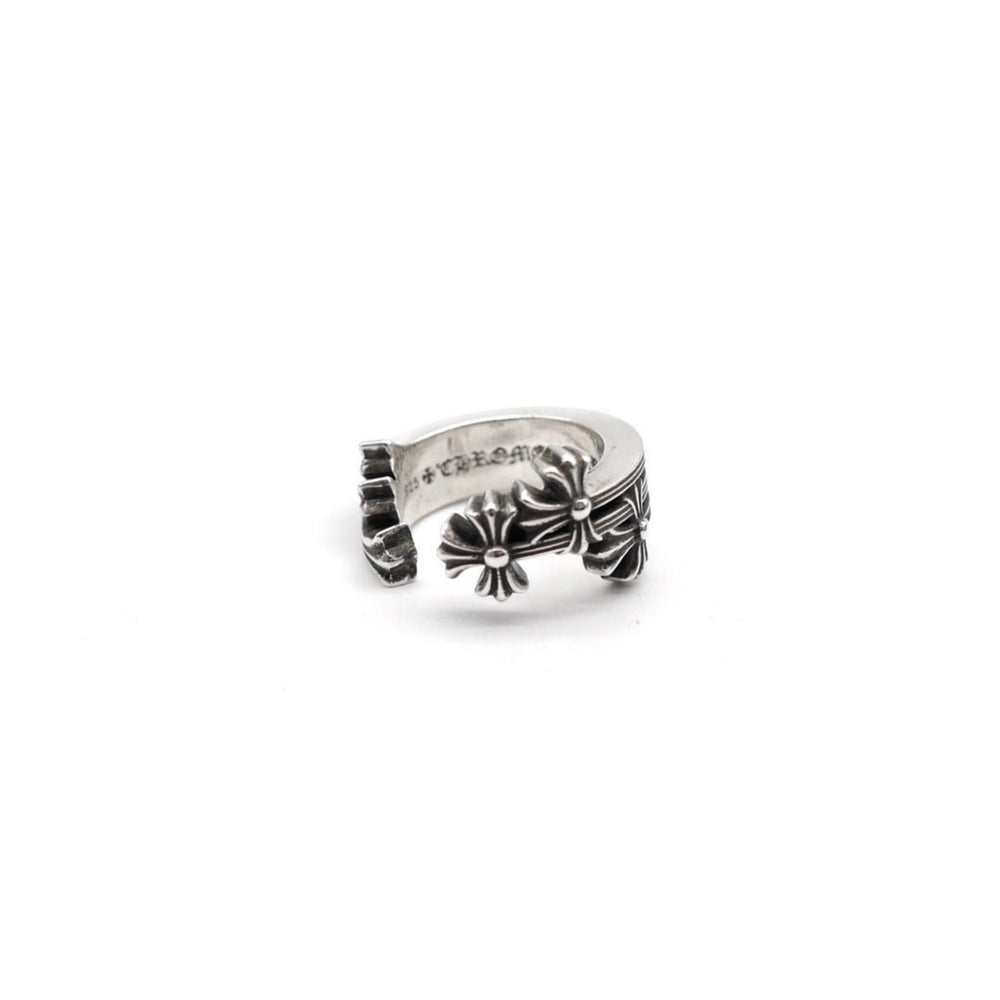 Chrome Hearts Silver Triple Cross Ring - SHENGLI ROAD MARKET
