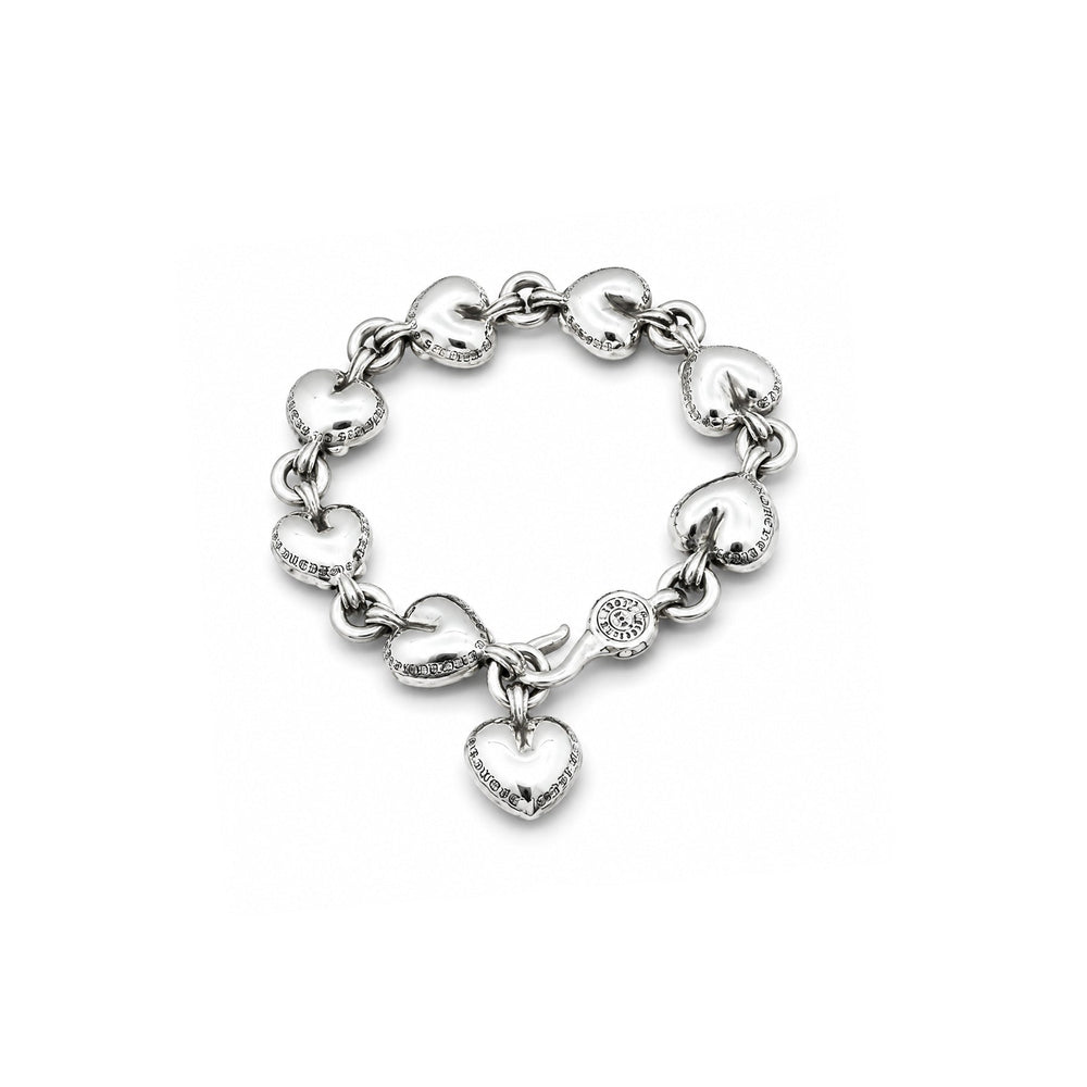 Chrome Hearts Silver Vine Heart Bracelet - SHENGLI ROAD MARKET