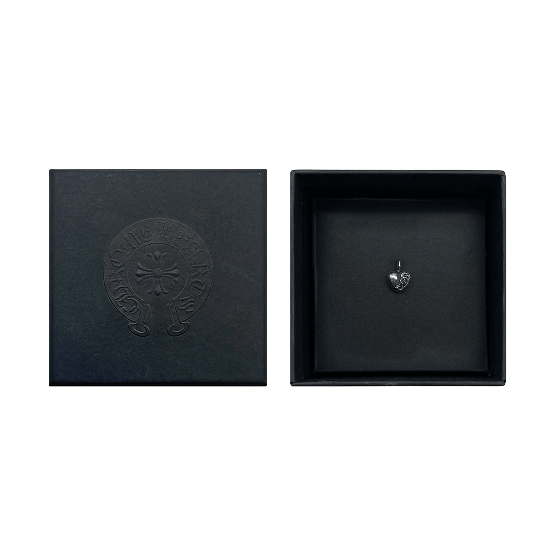 Chrome Hearts Silver Vine Heart Charm Pendant - SHENGLI ROAD MARKET